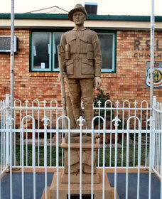 Soldier Statue Memorial, Chinchilla - Rental Cars 0