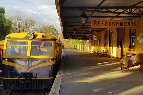 Steam Train, Yarra Valley & Healesville Wildlife Sanctuary Full Day Tour - Rental Cars 6