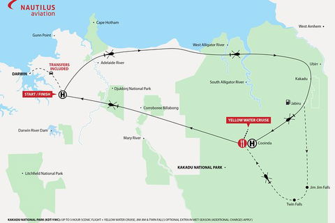 Kakadu National Park Helicopter Tour From Darwin - Rental Cars 4