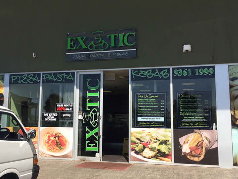 Exotic Pizza, Pasta And Kebabs - Rental Cars 0