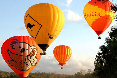 Natural Bridge & Springbrook Waterfalls Tour + Hot Air Balloon With Breakfast - Rental Cars 0