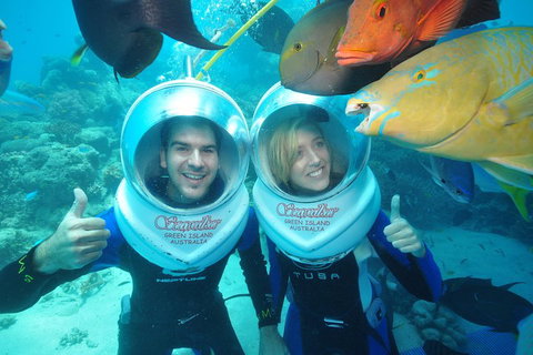 Green Island Day Trip Including Seawalker Helmet Dive COMBO - Rental Cars 3