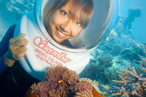 Green Island Day Trip Including Seawalker Helmet Dive COMBO - Rental Cars 4