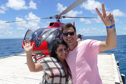 Full Day Reef Cruise Including 10 Minute Heli Scenic Flight: Get High Package - Rental Cars 0