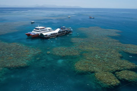 Cruise To Moore Reef Pontoon And Return Helicopter Flight From Cairns - Rental Cars 0